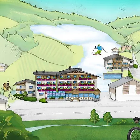 Hotel Barbarahof Saalbach Hotell